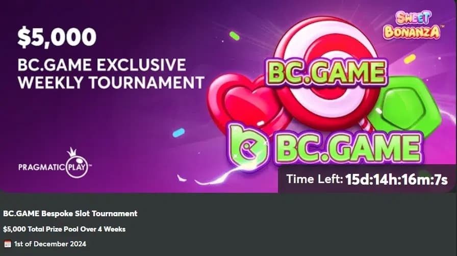BC.GAME Bespoke Slot Tournament